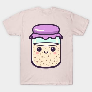 Kawaii Sourdough Starter T-Shirt